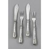 Fish cutlery for five persons,