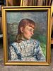 Painting of Red-headed Girl, 1947,