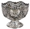 German Silver Center Bowl with Glass Liner