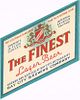 1941 The Finest Lager Beer 12oz Label CS38-07 Bay City