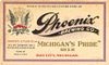 1933 Michigan's Pride Beer 12oz Label CS39-02 Bay City