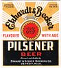 1938 Ekhardt & Becker Pilsener Beer (mockup) 12oz Label CS43-01 Detroit