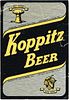 1945 Koppitz Beer 12oz Label CS46-10 Detroit