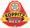 1934 Koppitz Silver Star Beer 12oz Label CS45-24 Detroit
