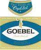1959 Goebel Beer 7oz Label Detroit