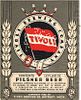 1935 Tivoli Pilsner Beer 12oz Label CS51-20 Detroit