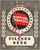 1933 Tivoli Pilsner Beer 12oz Label CS51-21 Detroit