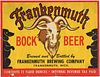 1945 Frankenmuth Bock Beer 12oz Label CS58-04 Frankenmuth
