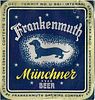 1935 Frankenmuth Munchner Type Beer 12oz Label CS57-18 Frankenmuth