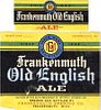 1933 Frankenmuth Old English Ale 12oz Label CS57-25 Frankenmuth
