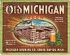 1935 Old Michigan Beer 12oz Label CS59-20 Grand Rapids
