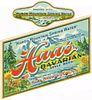1933 Haas Bavarian Beer 30oz Label CS62-06 Houghton