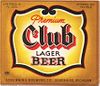 1947 Club Lager Beer 12oz Label CS73-07 Sebewaing
