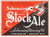 1945 Sebewaing Stock Ale 12oz Label CS72-25 Sebewaing
