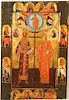 Large Greek Icon of Saints Constantine & Helen