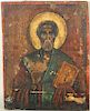 Early Greek Icon Of St. Nicholas