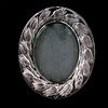 Lalique Crystal Art Deco Wall Mirror, Boutons De Roses