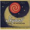 1947 Skyball Beer 7oz Label CS51-23 Detroit