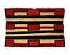 Navajo Chief's Second/ Third Phase Blanket c. 1890s, 60" x 88"