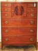 George III-Style Bowfront Chest of Drawers