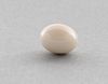 Natural White Quahog Pearl, Ovoid: 10.4 Ct