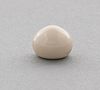 Natural White Quahog Pearl: 9.2 Ct