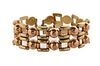 Ladies 14K Gold Link Bracelet