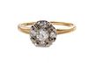 Ladies 14k Estate Multi-Diamond Ring
