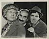 The Marx Brothers Publicity Still Signed by Groucho, Harpo, and Chico.