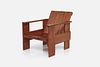 Gerrit Rietveld, 'Crate' Chair