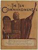 The Ten Commandments Movie Book [Signed by Cecil B. DeMille].