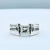 1.04ct Princess Cut Diamond Engagement Ring