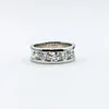 Bright Five Stone Diamond Ring in 14kt White Gold Ring