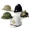 Lot of 5 Various Pith Helmets