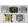 Lot of 6 Buckles Including 2 Kreigsmarine Officer, 1 Admin Buckle and 3 HJ Buckles with RZM Tag