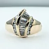 Unique Diamond & 14K Gold Fashion Ring