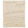 Giacomo Casanova Rare Autograph Letter Signed on European Wars and Politics