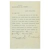 Theodore Roosevelt Typed Letter Signed on Death Penalty