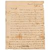 James Madison Autograph Letter Signed to Dolley Madison