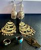 Vintage Turquoise and Silver Jewelry