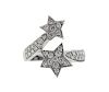 Chanel Comete 18K Gold Diamond  Star Ring