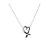 Tiffany &amp; Co Paloma Picasso Sterling Heart Pendant Necklace