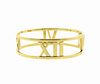 Tiffany &amp; Co. Atlas 18K Gold Wide Bangle Bracelet