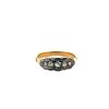 Antique 18k Gold ring with Diamonds