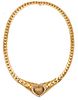 Cartier Paris By George L'Enfant Necklace In 18K Gold 4.17 Cts In Diamonds
