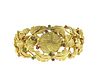 Girard Perregaux 18K Gold Emerald Ruby Watch Bracelet