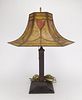 Arts & Crafts style table lamp