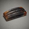 Likely Archaic Chinese Grooved Jade Scabbard Slide