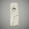 Archaic Chinese Carved White Jade Axe