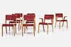 Abel Sorensen, Rare Dining Chairs (8)